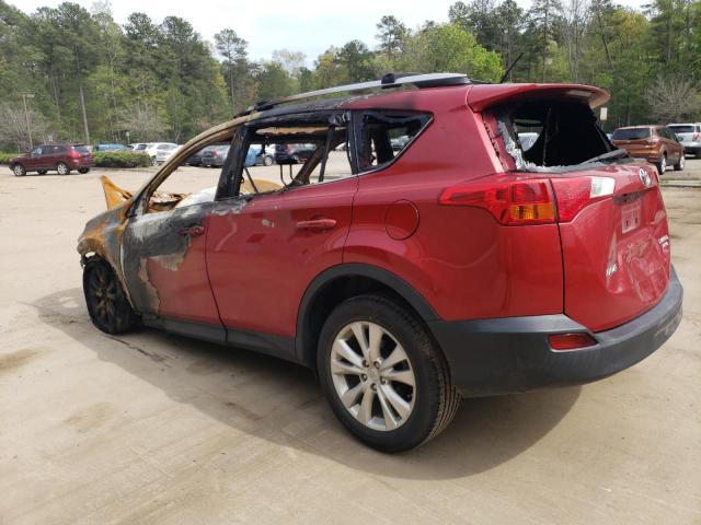 JTMDFREV7FD096090 - 2015 TOYOTA RAV4 LIMITED BURN photo 2