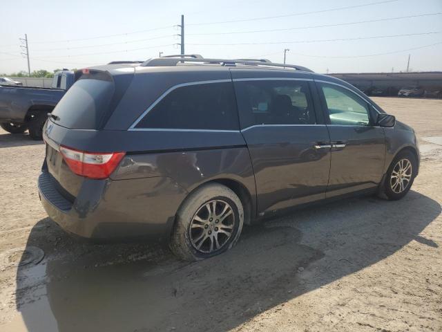5FNRL5H69BB022913 - 2011 HONDA ODYSSEY EXL GRAY photo 3