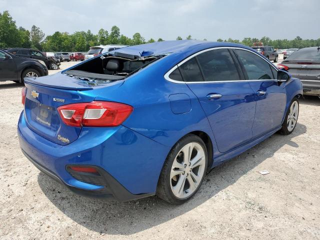 1G1BF5SM5H7220959 - 2017 CHEVROLET CRUZE PREMIER BLUE photo 3