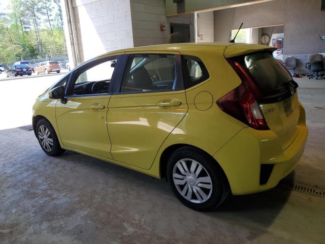 JHMGK5H5XGX030080 - 2016 HONDA FIT LX YELLOW photo 2