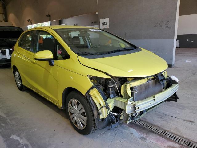 JHMGK5H5XGX030080 - 2016 HONDA FIT LX YELLOW photo 4