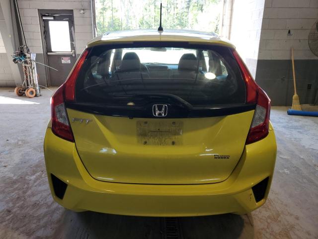 JHMGK5H5XGX030080 - 2016 HONDA FIT LX YELLOW photo 6