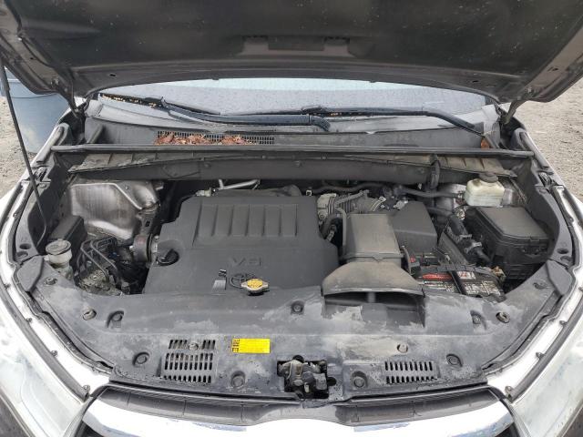 5TDJKRFH2FS164761 - 2015 TOYOTA HIGHLANDER XLE 灰色 照片 12