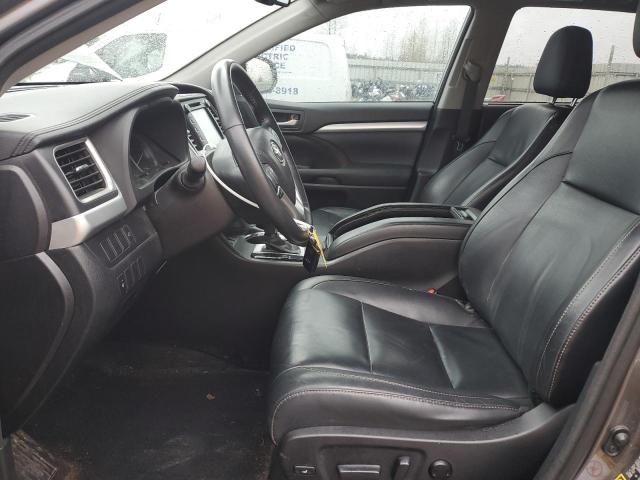 5TDJKRFH2FS164761 - 2015 TOYOTA HIGHLANDER XLE 灰色 照片 7