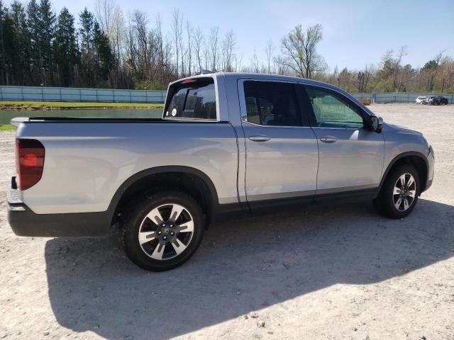 5FPYK3F64KB028423 - 2019 HONDA RIDGELINE RTL SILVER photo 3