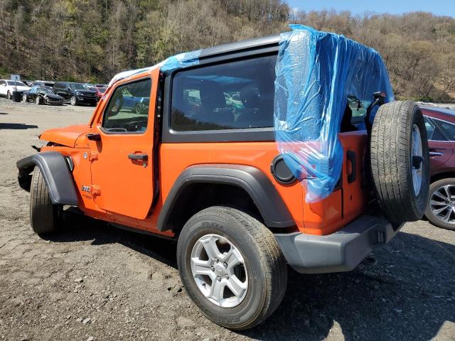 1C4GJXAN5JW302073 - 2018 JEEP WRANGLER SPORT ORANGE photo 2