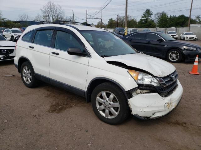 5J6RE4H36AL000237 - 2010 HONDA CR-V LX WHITE photo 4