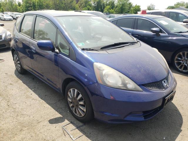 JHMGE8H32DC043870 - 2013 HONDA FIT BLUE photo 4