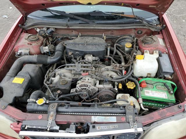 JF1SF656X1H713035 - 2001 SUBARU FORESTER S 红色 照片 12