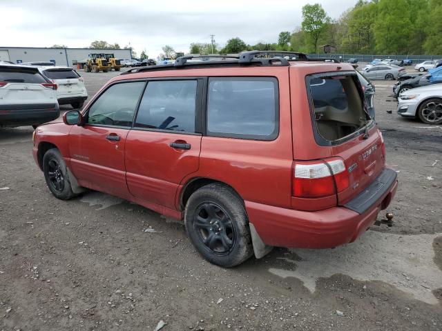 JF1SF656X1H713035 - 2001 SUBARU FORESTER S 红色 照片 2