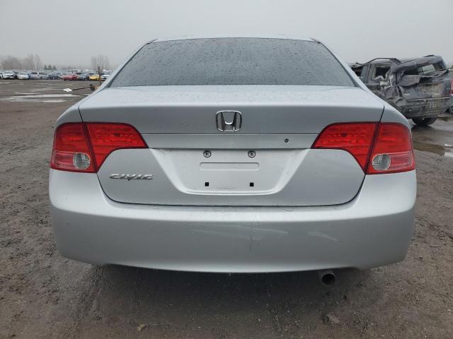 1HGFA163X7L800944 - 2007 HONDA CIVIC DX SILVER photo 6