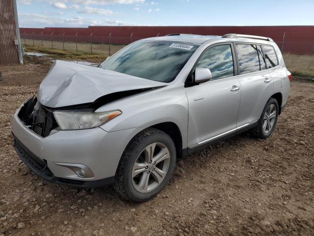 5TDDK3EH7BS071255 - 2011 TOYOTA HIGHLANDER LIMITED SILVER photo 1