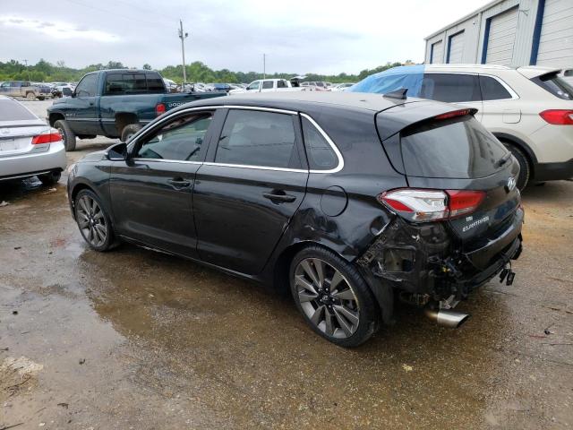 KMHH55LC8JU011342 - 2018 HYUNDAI ELANTRA GT SPORT BLACK photo 2