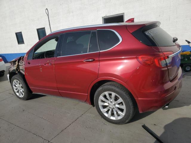 LRBFXDSA2HD073974 - 2017 BUICK ENVISION ESSENCE RED photo 2