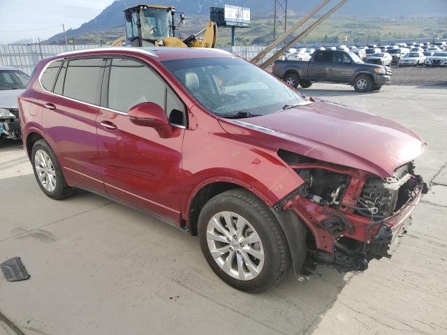 LRBFXDSA2HD073974 - 2017 BUICK ENVISION ESSENCE Կարմիր լուսանկար 4