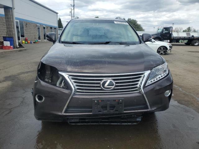 2T2BK1BA6DC221690 - 2013 LEXUS RX 350 BASE BROWN photo 5