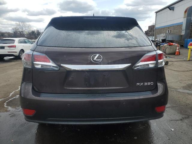 2T2BK1BA6DC221690 - 2013 LEXUS RX 350 BASE BROWN photo 6