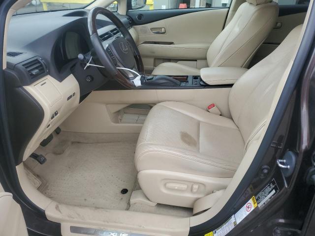 2T2BK1BA6DC221690 - 2013 LEXUS RX 350 BASE BROWN photo 7