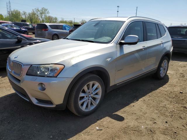 5UXWX7C5XBLL15085 - 2011 BMW X3 XDRIVE35I SILVER photo 1