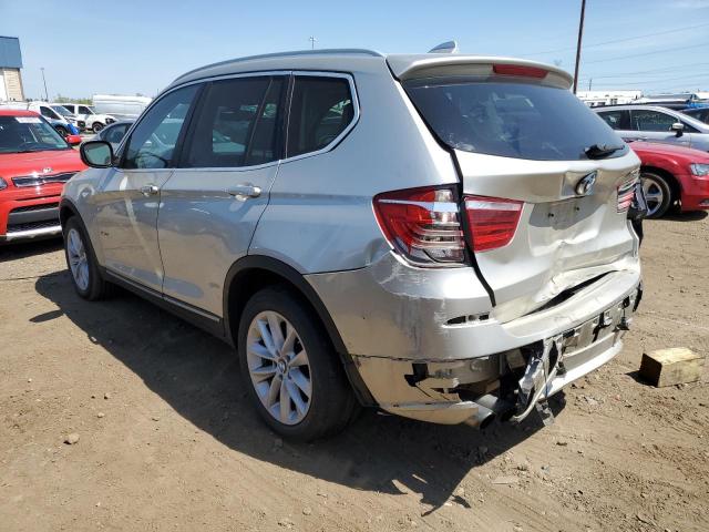 5UXWX7C5XBLL15085 - 2011 BMW X3 XDRIVE35I Күміс фото 2
