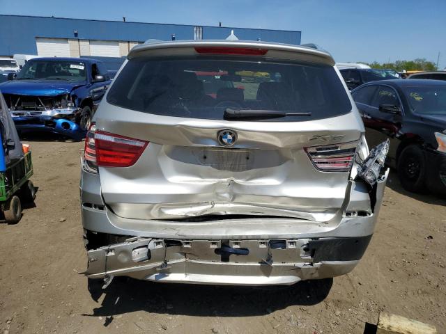 5UXWX7C5XBLL15085 - 2011 BMW X3 XDRIVE35I Күміс фото 6