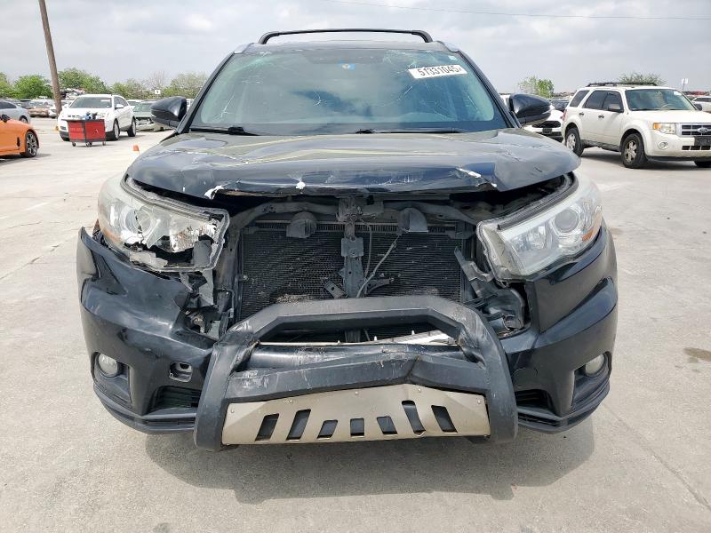 5TDKKRFH1GS152901 - 2016 TOYOTA HIGHLANDER XLE 黑色 照片 5