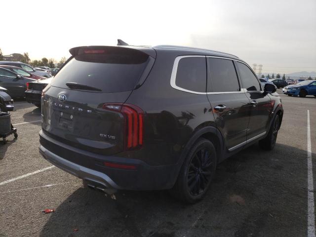 5XYP5DHC6MG102232 - 2021 KIA TELLURIDE SX GRAY photo 3