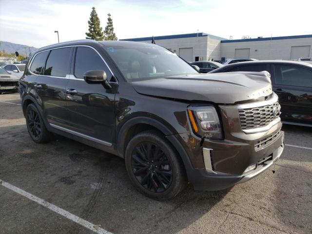 5XYP5DHC6MG102232 - 2021 KIA TELLURIDE SX GRAY photo 4