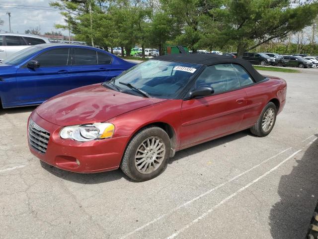 1C3EL55R15N640654 - 2005 CHRYSLER SEBRING TOURING BURGUNDY photo 1