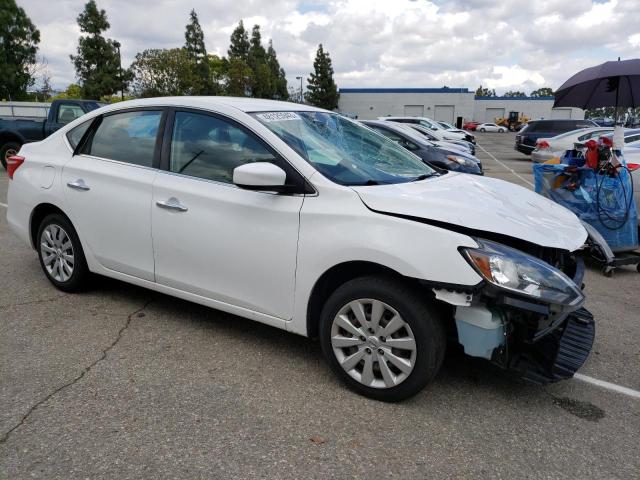 3N1AB7AP5JY327555 - 2018 NISSAN SENTRA S WHITE photo 4