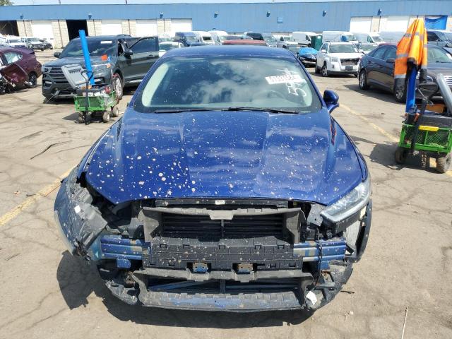 3FA6P0H7XER375964 - 2014 FORD FUSION SE BLUE photo 5