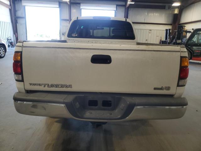 5TBRT34171S197128 - 2001 TOYOTA TUNDRA ACCESS CAB WHITE photo 6