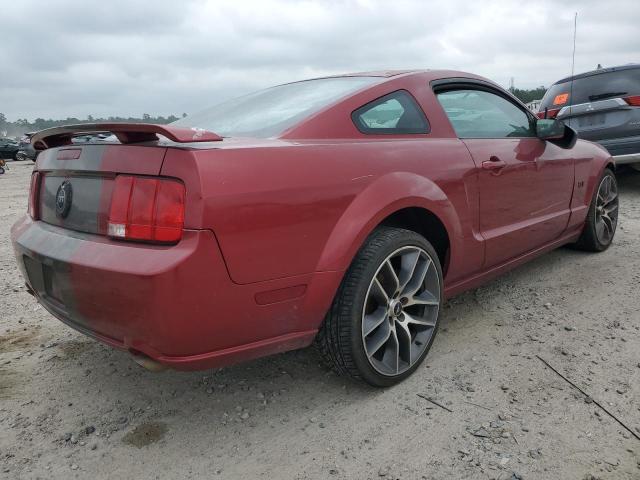 1ZVFT82H975314064 - 2007 FORD MUSTANG GT BURGUNDY photo 3