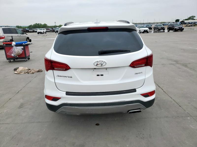 5XYZU3LB3JG528542 - 2018 HYUNDAI SANTA FE S Ақ фото 6