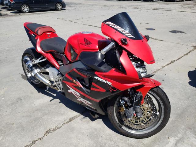 JH2SC50022M002879 - 2002 HONDA CBR900 RR RED photo 1