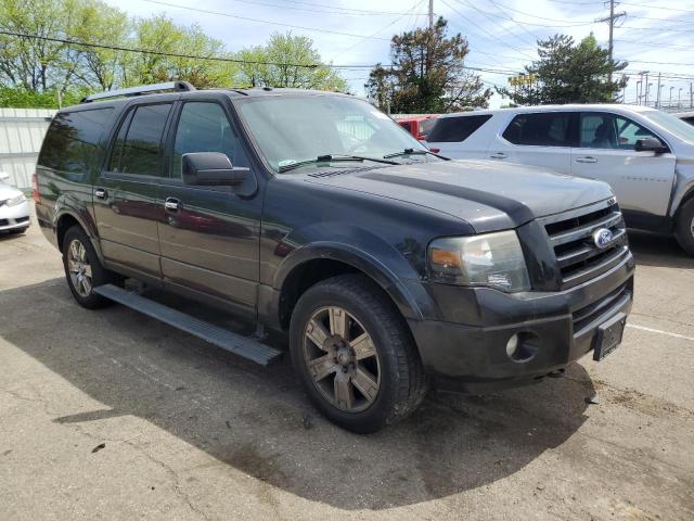 1FMJK2A57AEB62146 - 2010 FORD EXPEDITION EL LIMITED BLACK photo 4