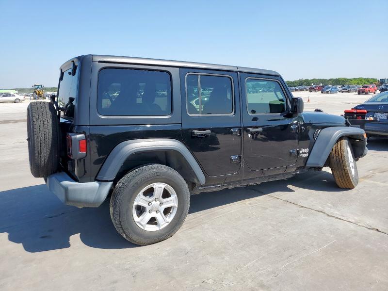 1C4HJXDG9KW556906 - 2019 JEEP WRANGLER U SPORT 黑色 照片 3