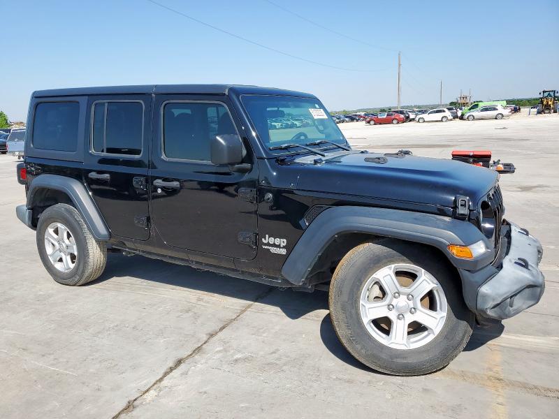 1C4HJXDG9KW556906 - 2019 JEEP WRANGLER U SPORT 黑色 照片 4