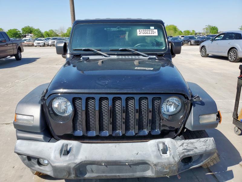 1C4HJXDG9KW556906 - 2019 JEEP WRANGLER U SPORT 黑色 照片 5