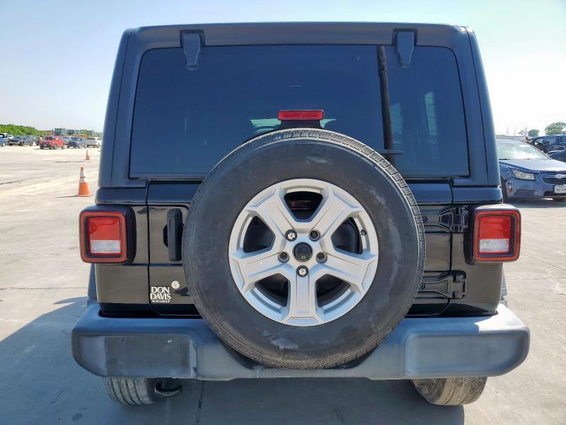 1C4HJXDG9KW556906 - 2019 JEEP WRANGLER U SPORT 黑色 照片 6