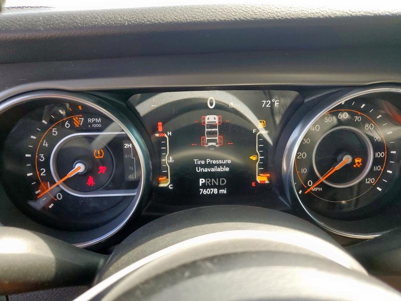 1C4HJXDG9KW556906 - 2019 JEEP WRANGLER U SPORT 黑色 照片 9