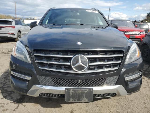4JGDA5HB3FA487968 - 2015 MERCEDES-BENZ ML 350 4MATIC BLACK photo 5
