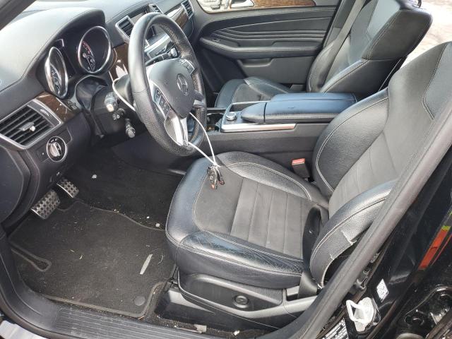 4JGDA5HB3FA487968 - 2015 MERCEDES-BENZ ML 350 4MATIC BLACK photo 7