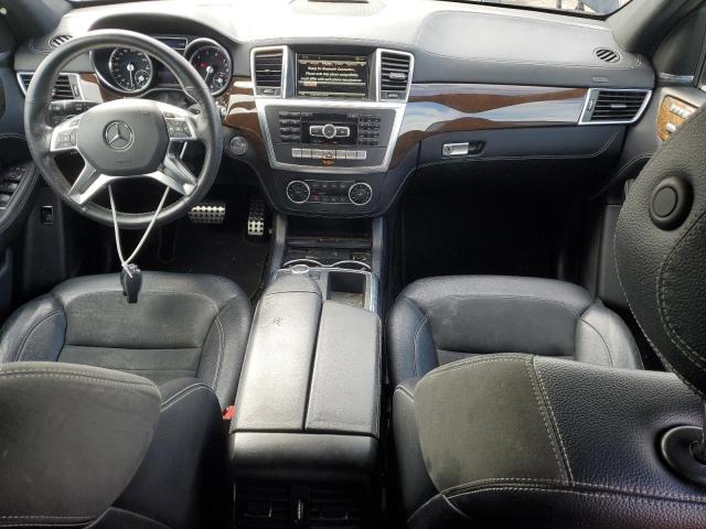 4JGDA5HB3FA487968 - 2015 MERCEDES-BENZ ML 350 4MATIC BLACK photo 8