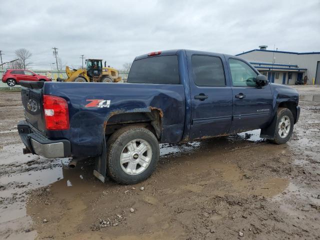 3GCRKSE30AG267183 - 2010 CHEVROLET SILVERADO K1500 LT BLUE photo 3