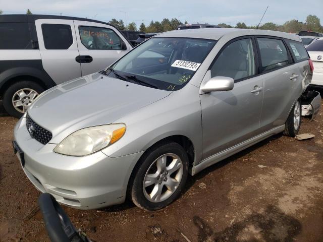 2T1KR32E93C057686 - 2003 TOYOTA MATRIX XR SILVER photo 1