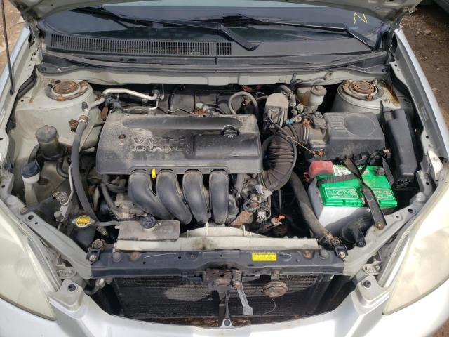 2T1KR32E93C057686 - 2003 TOYOTA MATRIX XR SILVER photo 11