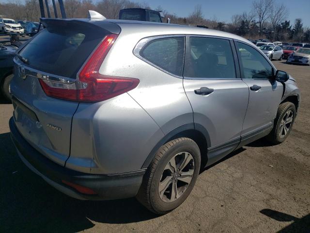2HKRW6H36JH208749 - 2018 HONDA CR-V LX SILVER photo 3