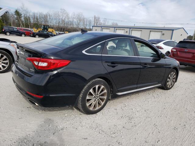 5NPE34AFXFH132024 - 2015 HYUNDAI SONATA SPORT BLACK photo 3