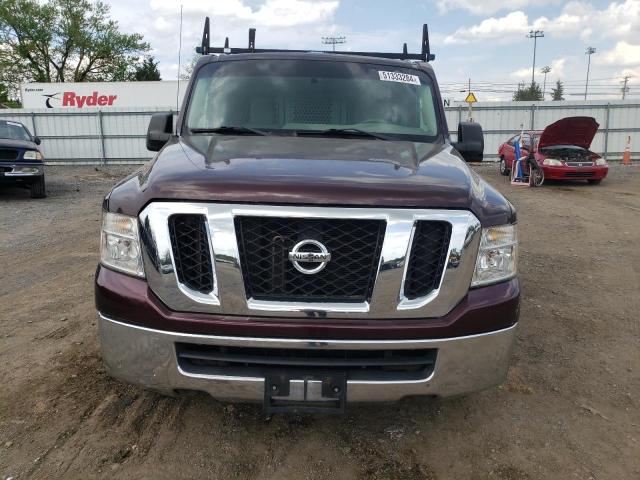 1N6BF0KX0DN100302 - 2013 NISSAN NV 1500 BURGUNDY photo 5